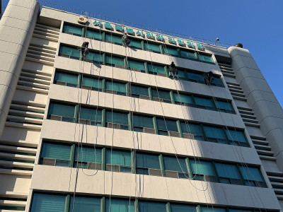 서울시 은평구 건물 외벽 청소